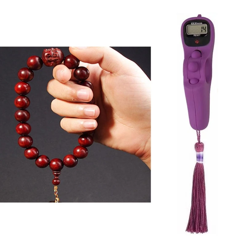 

Portable Handheld Digital Beads Counter Finger Game Toy Auto Turn off Memory Function Decompression Relaxation Tool
