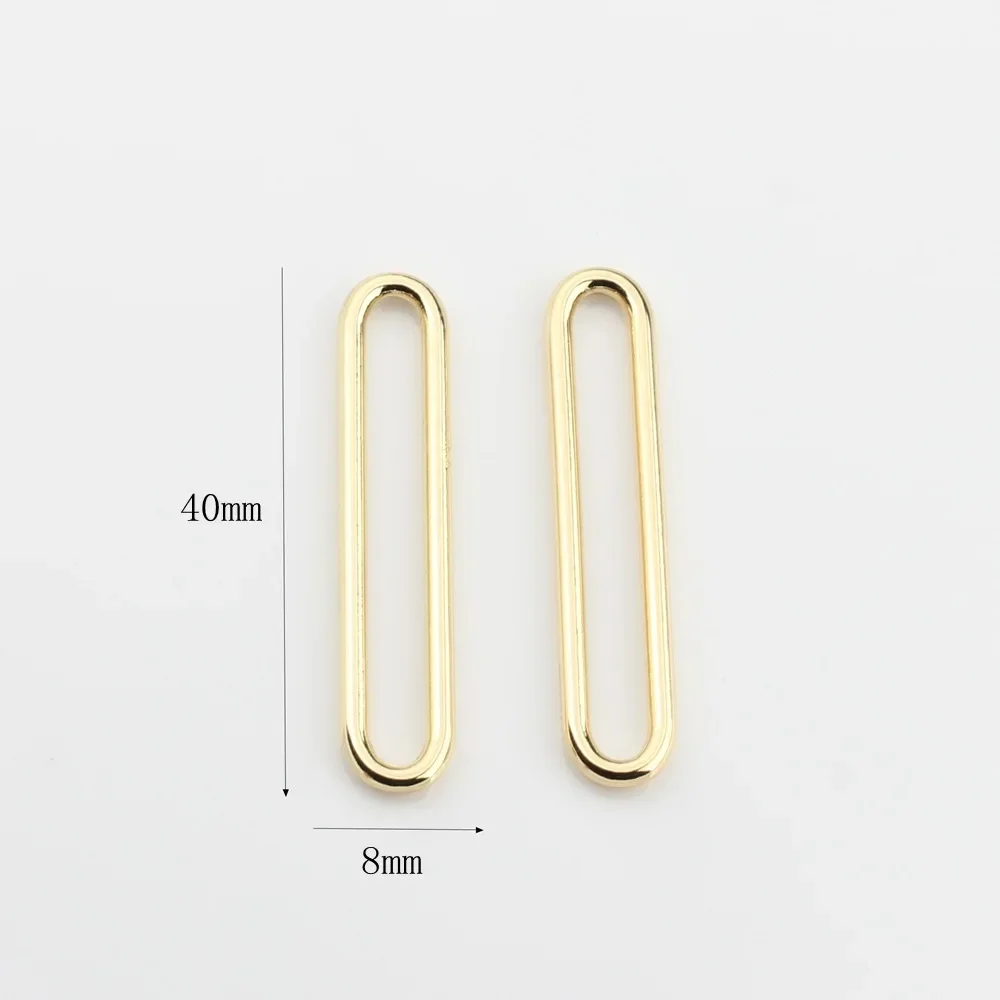 Простой геометрический кулон-петля из сплава в Корейском стиле ювелирные