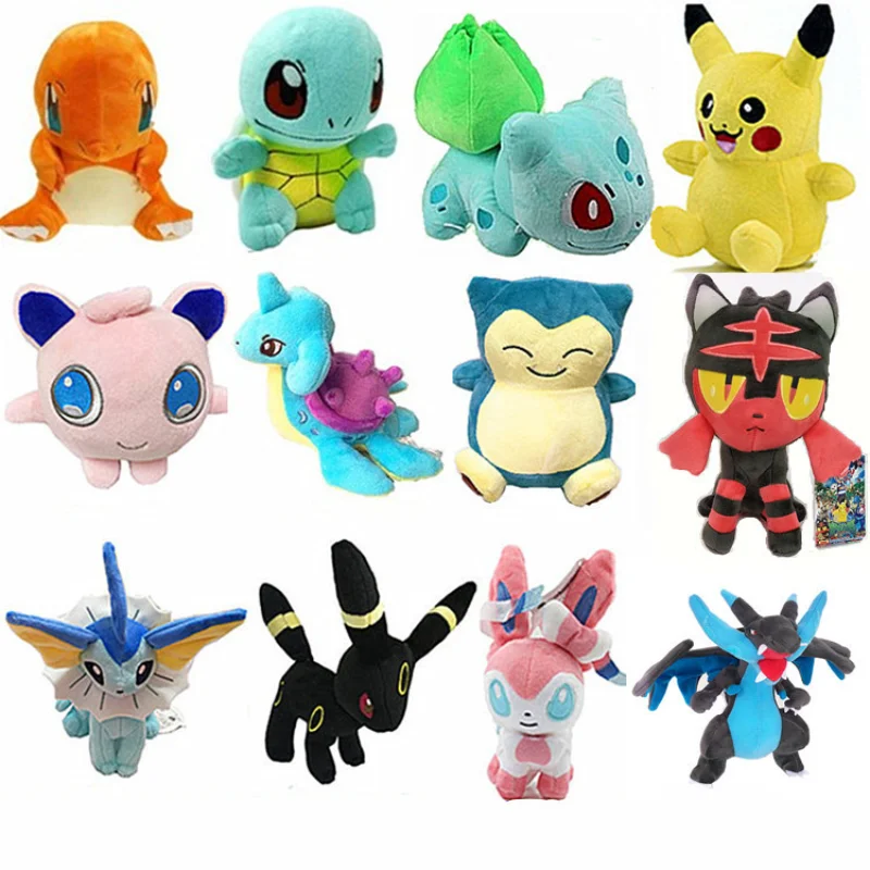 

Original Peluche Pokemon Gengar Peluche 24cm Pokemon Stuffed Toy Cute Cartoon Pikachu Plush Doll Soft Doll Child Birthday Gift