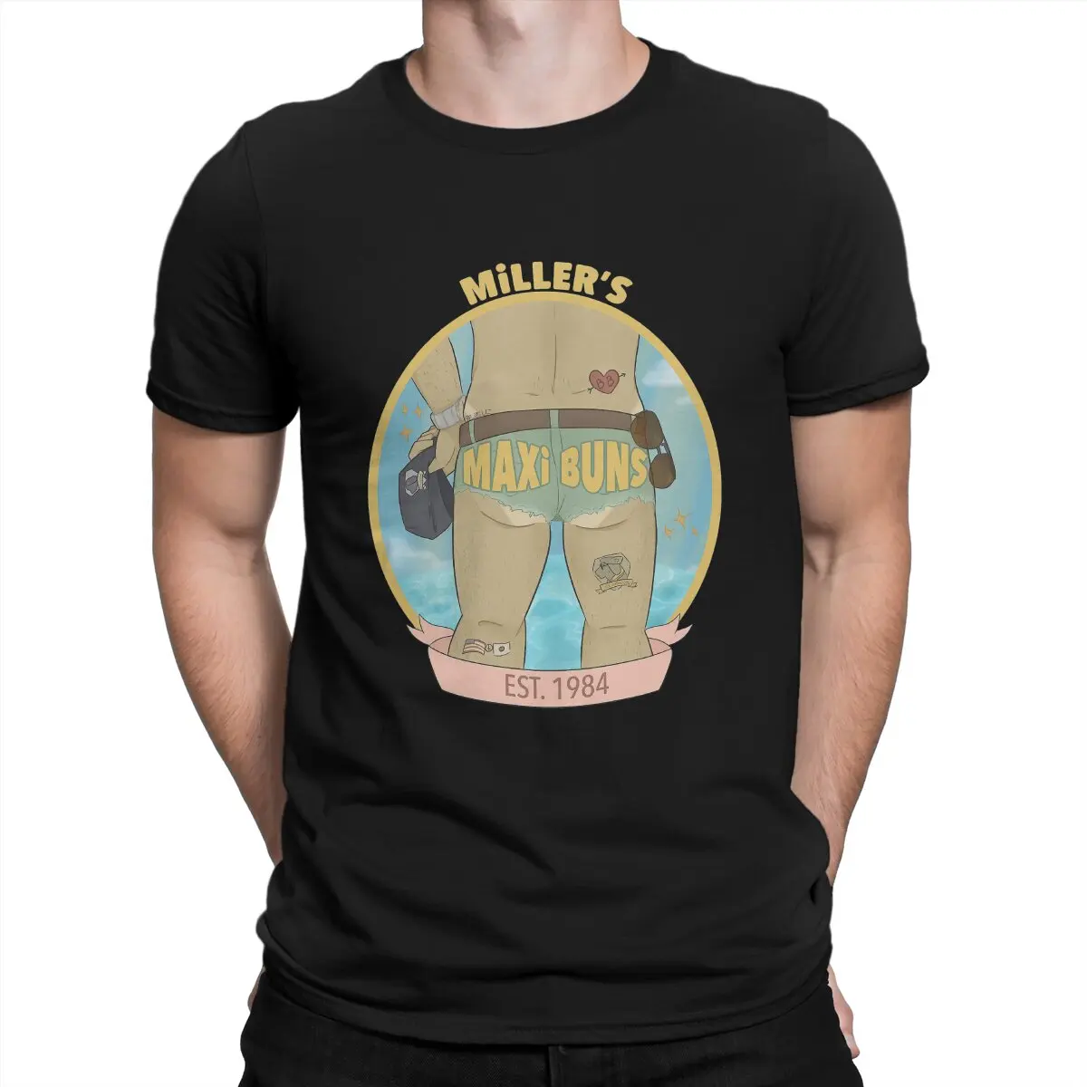

MILLER'S MAXI BUNS Special TShirt Metal Gear Solid V The Phantom Pain Leisure T Shirt Summer T-shirt For Adult