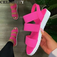 2022 new ladies sandals sexy walking shoes casual womens shoes slip on womens shoes slippers