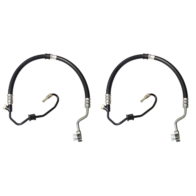 

2X автомобильный шланг гидроусилителя руля для Honda Accord 1998-2002 L4 2.3L OE:53713-S84-A04 PSPH3038H