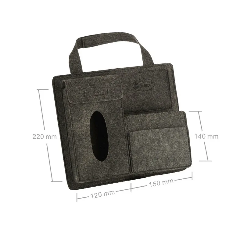 Фетровая подвесная Сумка на спинку сиденья автомобиля многофункциональная