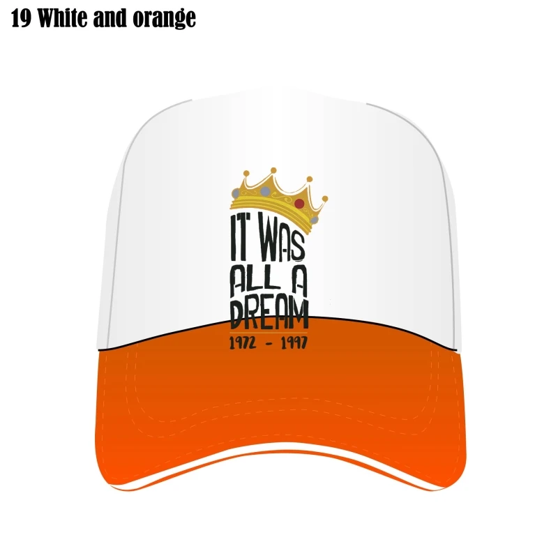 

The Notorious B.I.G. Graphic Custom Hat It Was All A Dream Cap Men Women Sunscreens