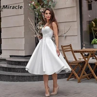 simple a line wedding dress lovely sweetheart bridal gown beautiful backless dresses graceful sleeveless fond vestido de novia