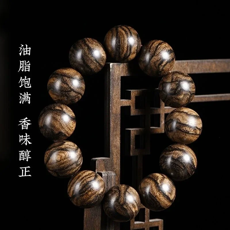 Натуральный Деревянный мужской браслет Agarwood 2 0 108 шт.