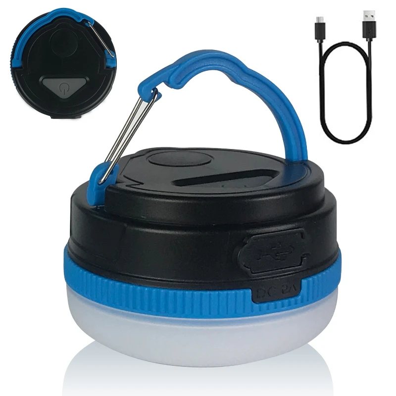 

Fox Rechargeable LED Tent Light Camping Light Magnetic Base Tent Lantern, Battery USB charging Lightweight Backpack Lamp