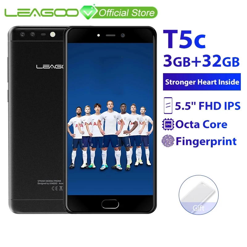 LEAGOO T5C 4G LTE Smartphone 5.5