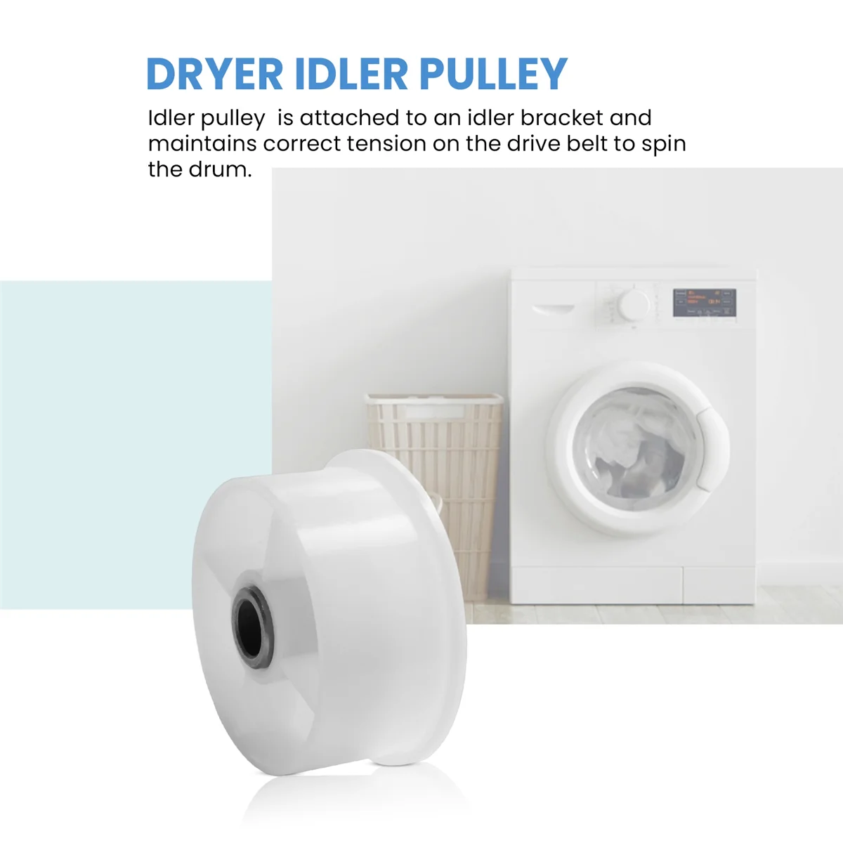 Направляющая для сушилки 6-3700340 подходит джакузи Crosley 33001783 AP6009859 PS11743032