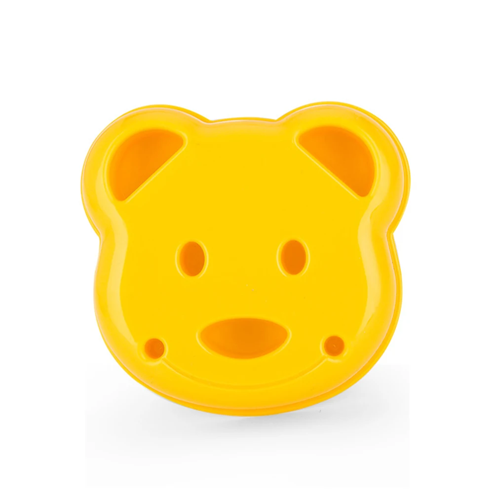 

Cute Sandwich Mold Cutter Little Bear Shape Bread Embossed Device Cake Mold Creative Tool Kitchen Breakfast Accessories
