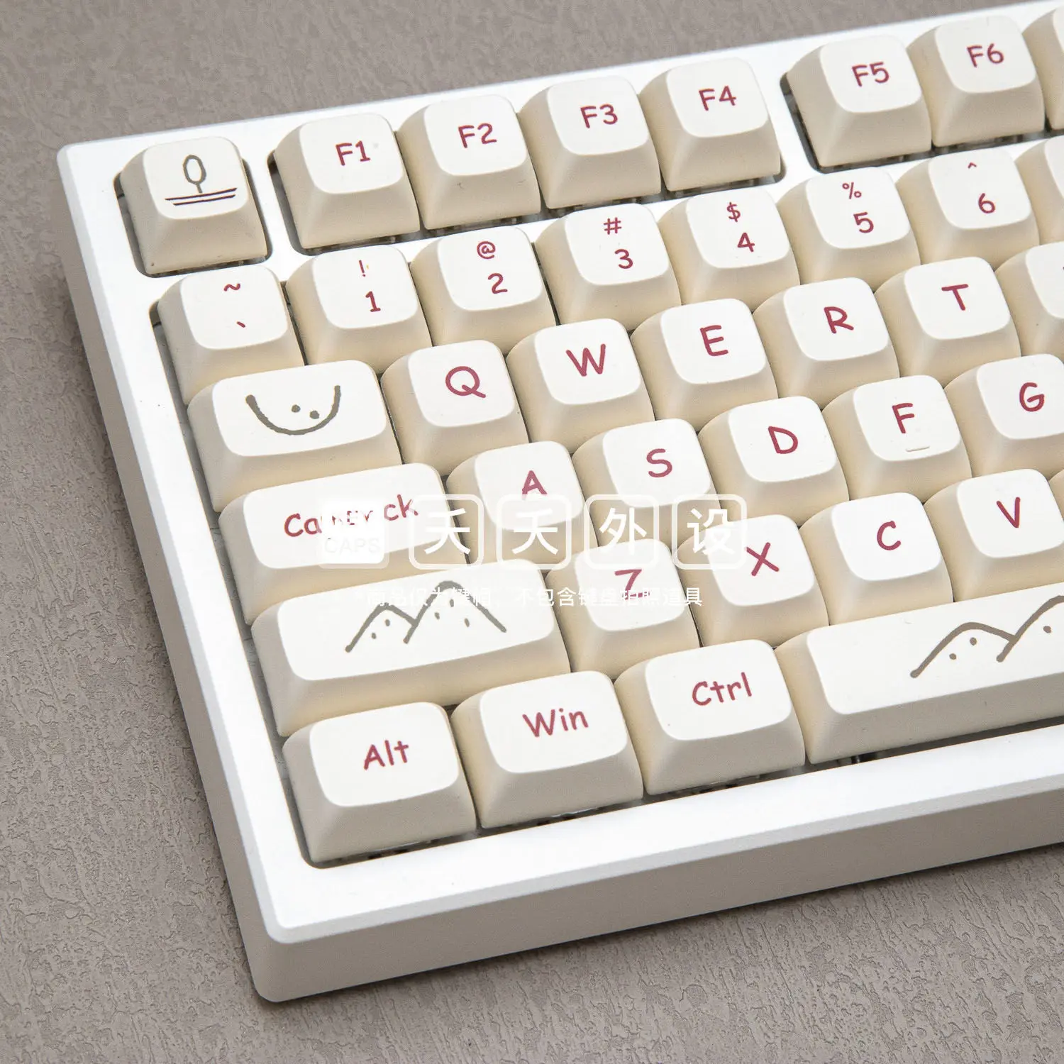 

Граффити тема ключ Кепка XDA High PBT Материал сублимационный процесс