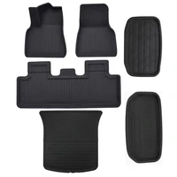fully surrounded special foot pad for tesla model 3 y waterproof non slip floor mats xpe car trunk mats 2021 2022