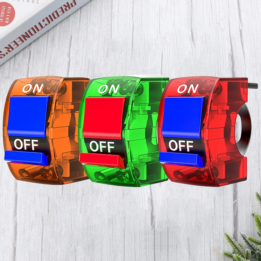 

3 Pcs Motorcycle Headlight Switch Modified Fixed Motorbike Button Outage Horn Resistance