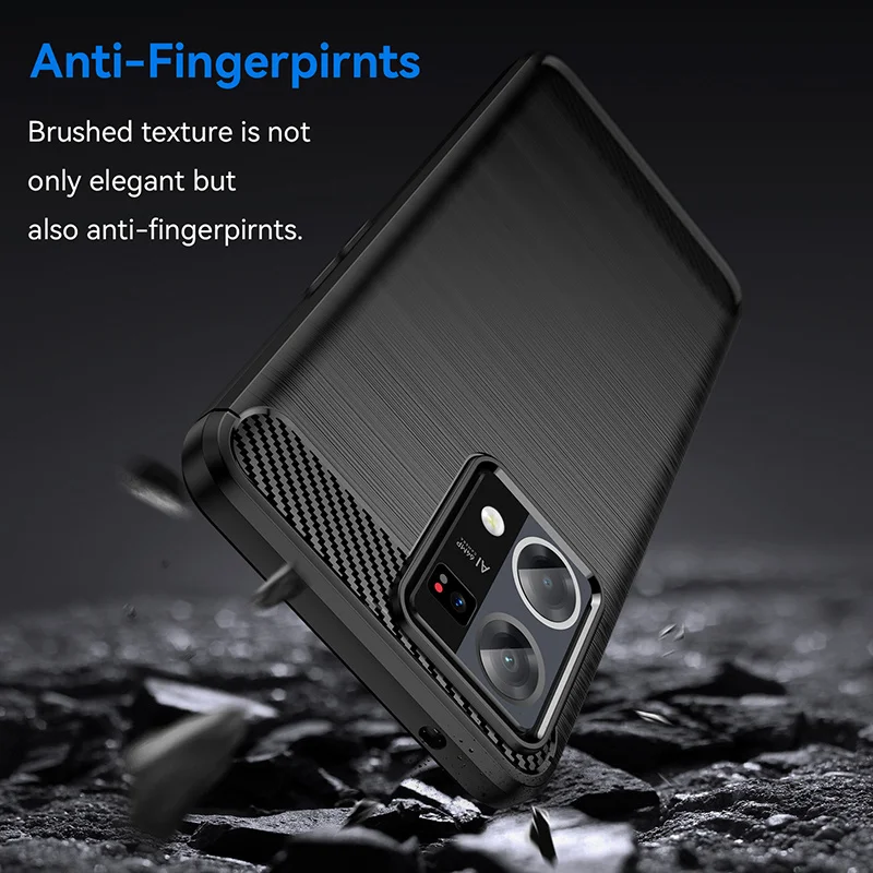 Чехол для OPPO Reno 7 4G чехол защитный задний бампер телефона противоударный мягкий