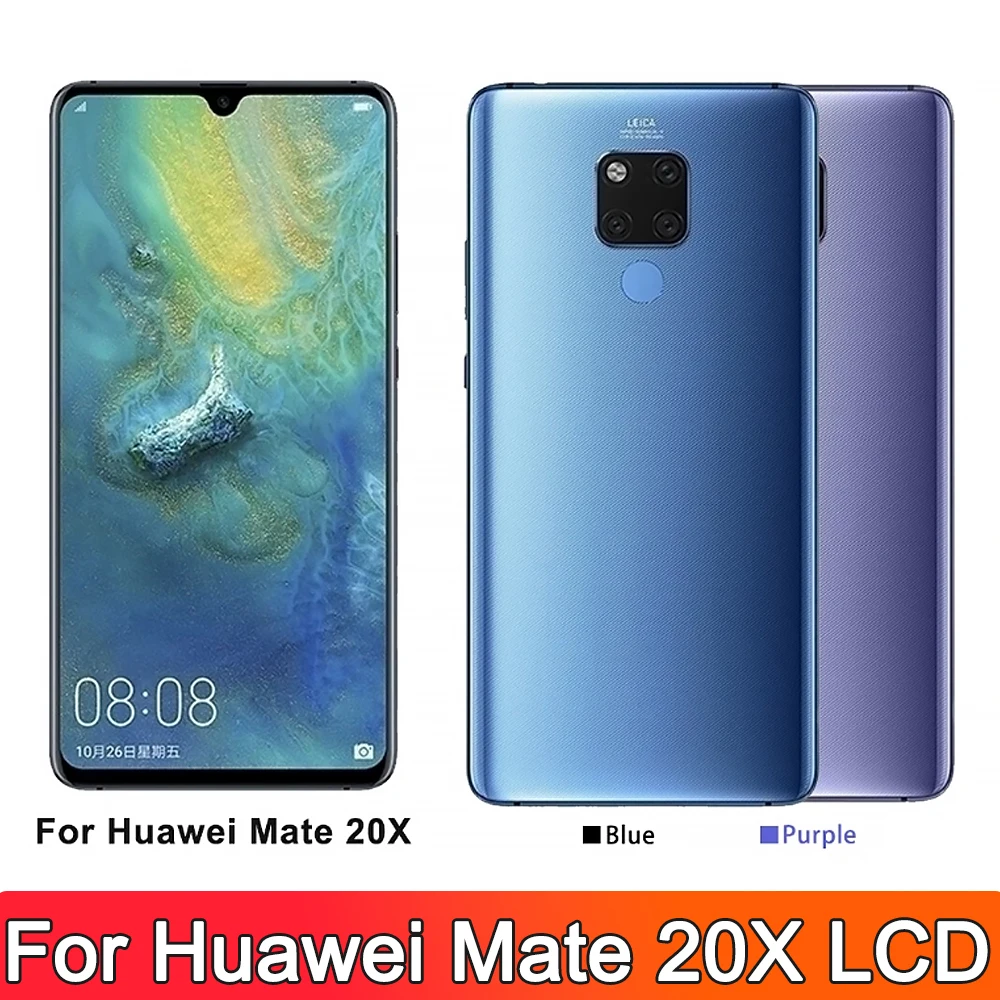 Для HUAWEI 7 2 ''Mate 20X для Mate 20 X EVR-L29 AL00 TL00 ЖК-дисплей сменный преобразователь