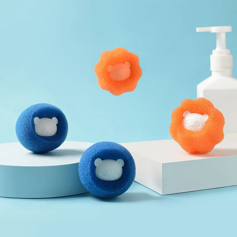 

Cleaning Tool Magic Laundry Ball Anti-winding Hair Remover Ball Pet Clothes Cleaning Tool Washing Machine Sponge Clean Ball
