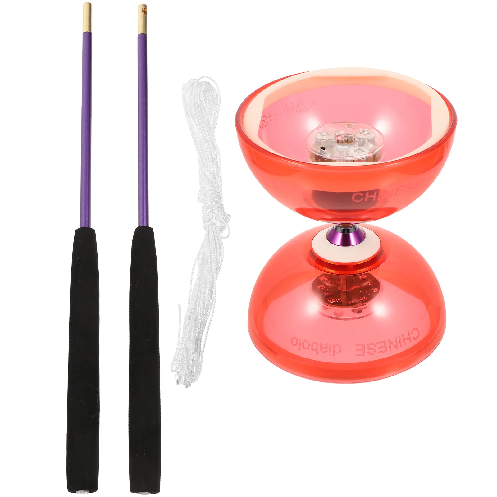 Кристаллический подшипник Diabolo китайская игрушка йо-йо уличный игровой набор