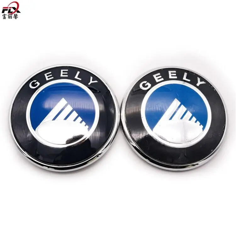 Значок Geely и Cadillac