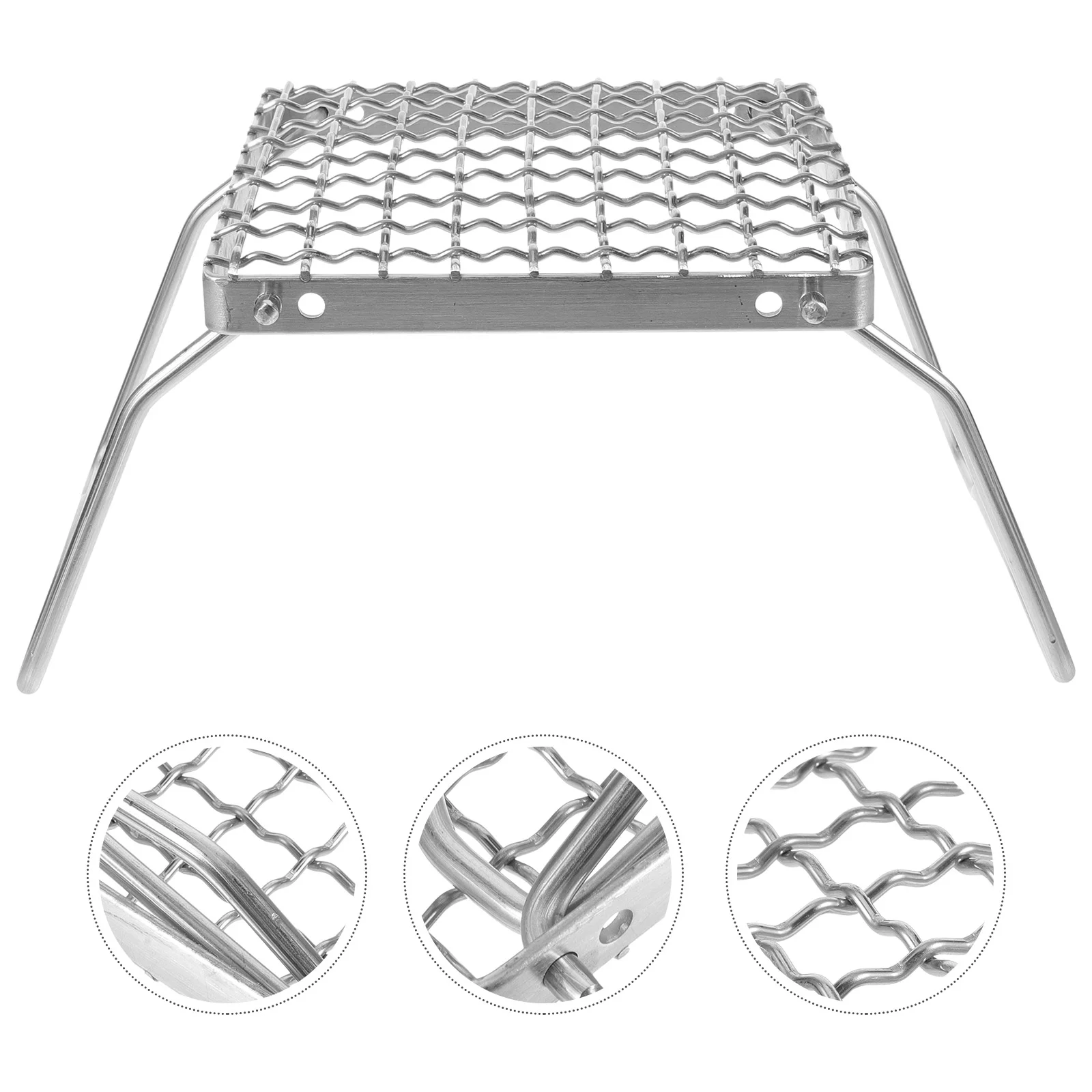 

Outdoor Baking Rack Mesh Grill Cooling Metal Stainless Steel Grid Food Bbq Griddle