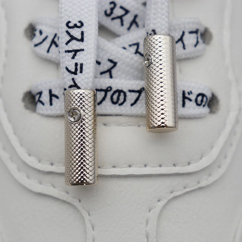 Wellacet Metal Tips 20*7MM 20pcs Sneaker Rope Premium Heads Elegent Golden String Aglets Cordon Cylindrical Ends Bottes Femelles