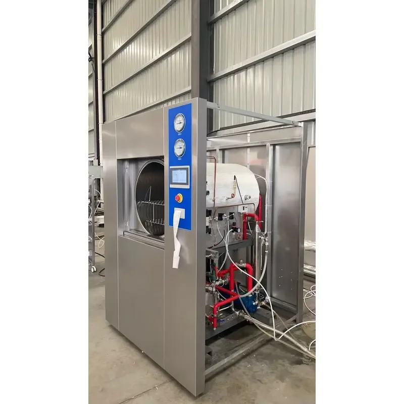 Фото 26 VST-0.15SF 150L Вертикальное импульсное вакуумное паровое оборудование для обработки с подъемной дверцей — для лабораторий и медицинских учреждений №4
