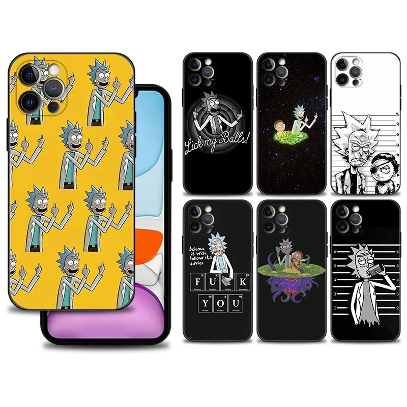 

Case for iPhone 11 13 12 pro max XR X Funda 11pro 12pro 13pro Coque 7 8 6s plus SE 13promax 12promax Cover the Doctor Ricks