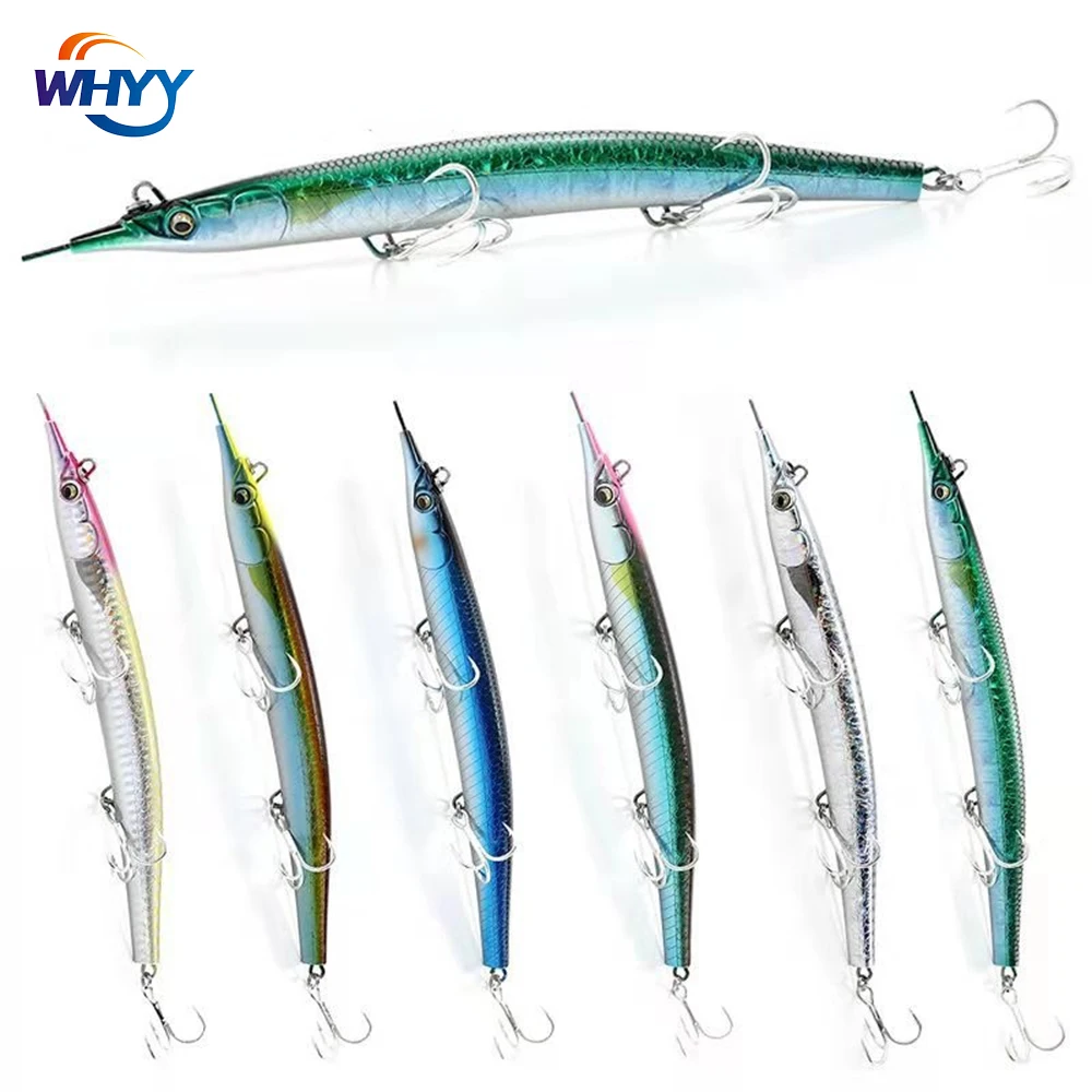 

WHYY Pencil Sinking Fishing Lure 182MM/54G Japan Wobbler Trolling Fish Bait Siamese wire tuna Bass sea Fishing Tackle