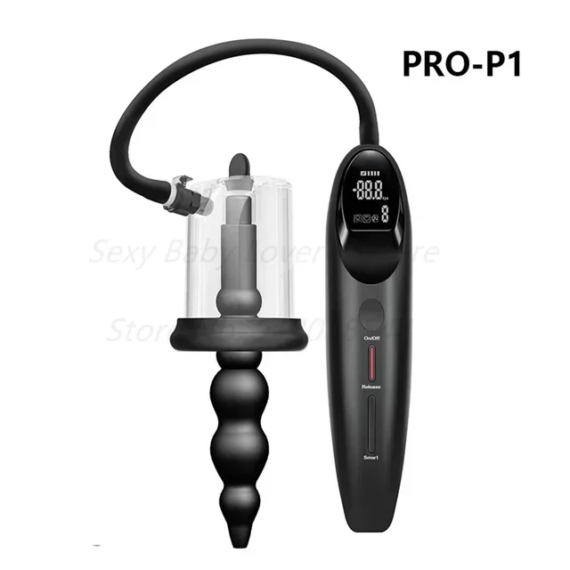 Новинка 2023 умный насос для бутона розы большая анальная пробка фаллоимитатор