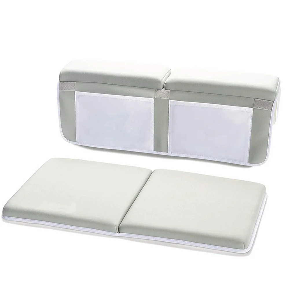 

Storage Tub Non- Mat Baby Bathtub Bags Knee Pads 124.5x57cm Shower Grey