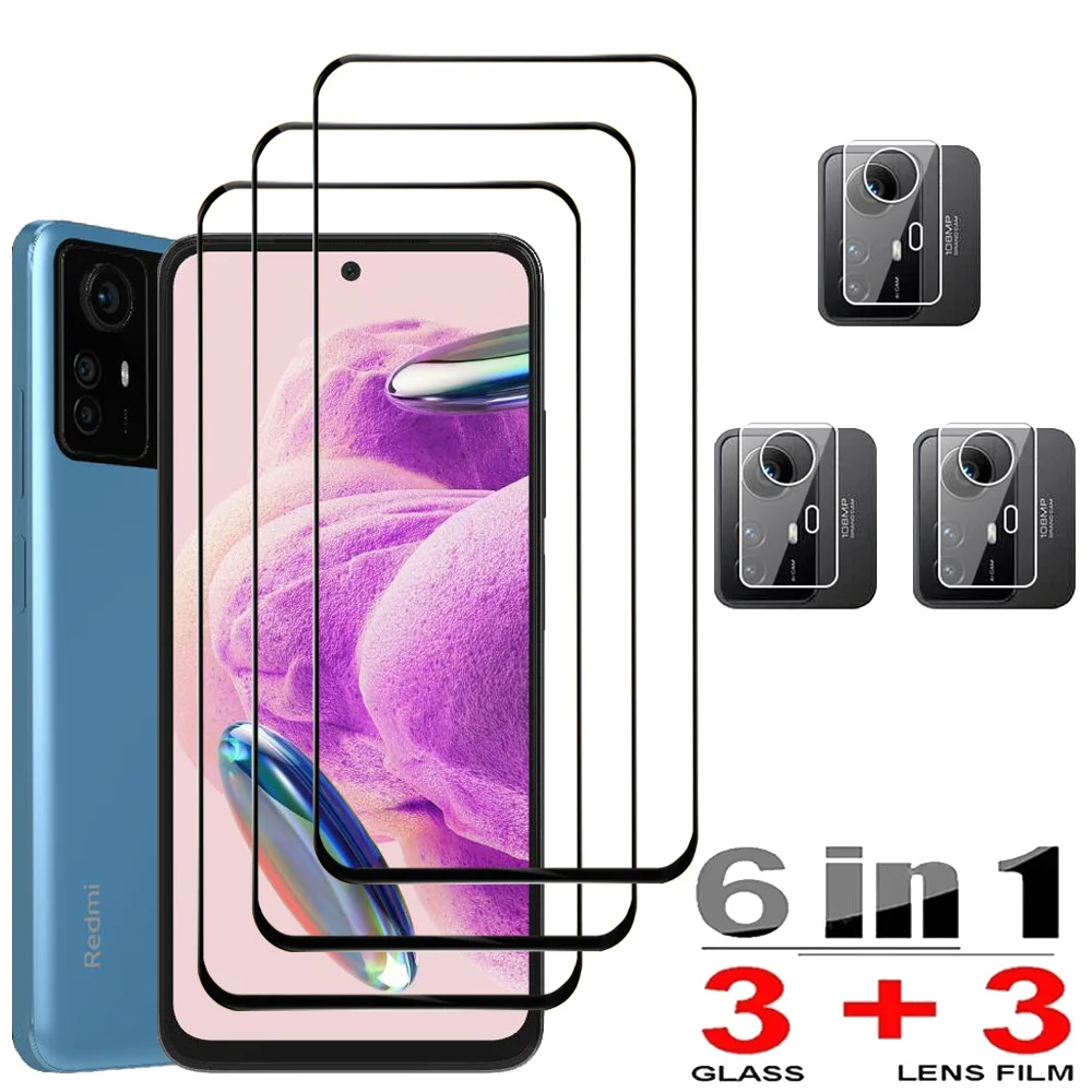 

HD Protective Glass For Xiaomi Redmi Note 12S 11S 10S Screen Protectors Redmi Note 12 11 10 Pro Plus Tempered Glass & Lens Film Xiaomi 13T 12T 11T Pro Pelicula Cristal Templado Note 12 S Anti-Scratch Phone Front Film