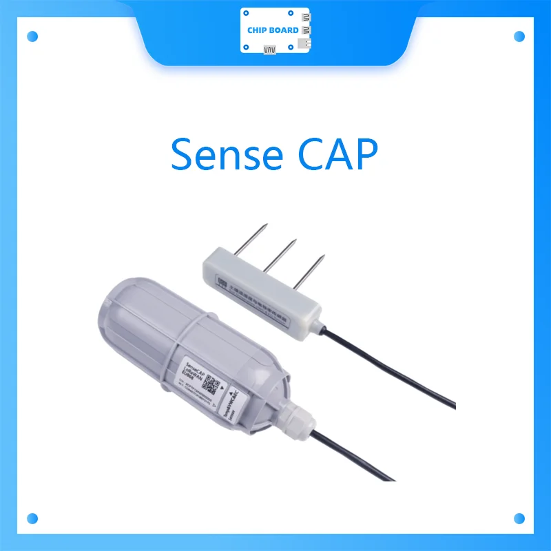 Беспроводная температура почвы seeed SenseCAP датчик VWC и EC-LoRaWAN AS923 -MT20