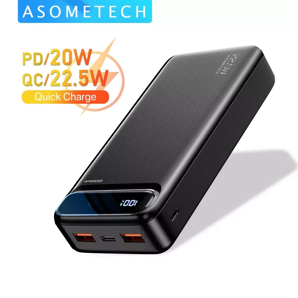 

Bank 20000mAh Portable Charger 10000mAh Powerbank Fast Charge External Battery PoverBank 13 12 11