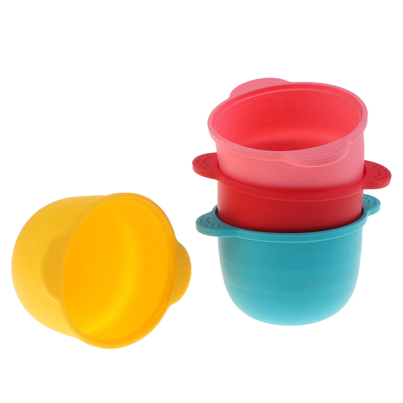 

300ml Wax Warmer Heat-resisting Silicone Bowls Hair Removal Wax Replacement Pot Silicone Bowls Hair Removal