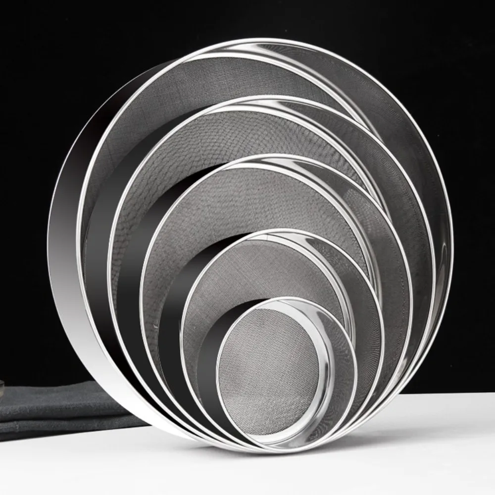 Сито из нержавеющей стали SUS для электрической вибрационной машины диаметр 30 см