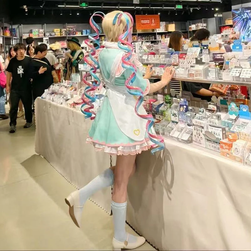 Фото Парик для косплея KAngel Ame-chan Nechika-sama из игры NEEDY GIRL OVERDOSE, милый парик для косплея NEEDY GIRL OVERDOSE, аксессуар для вечеринки №3