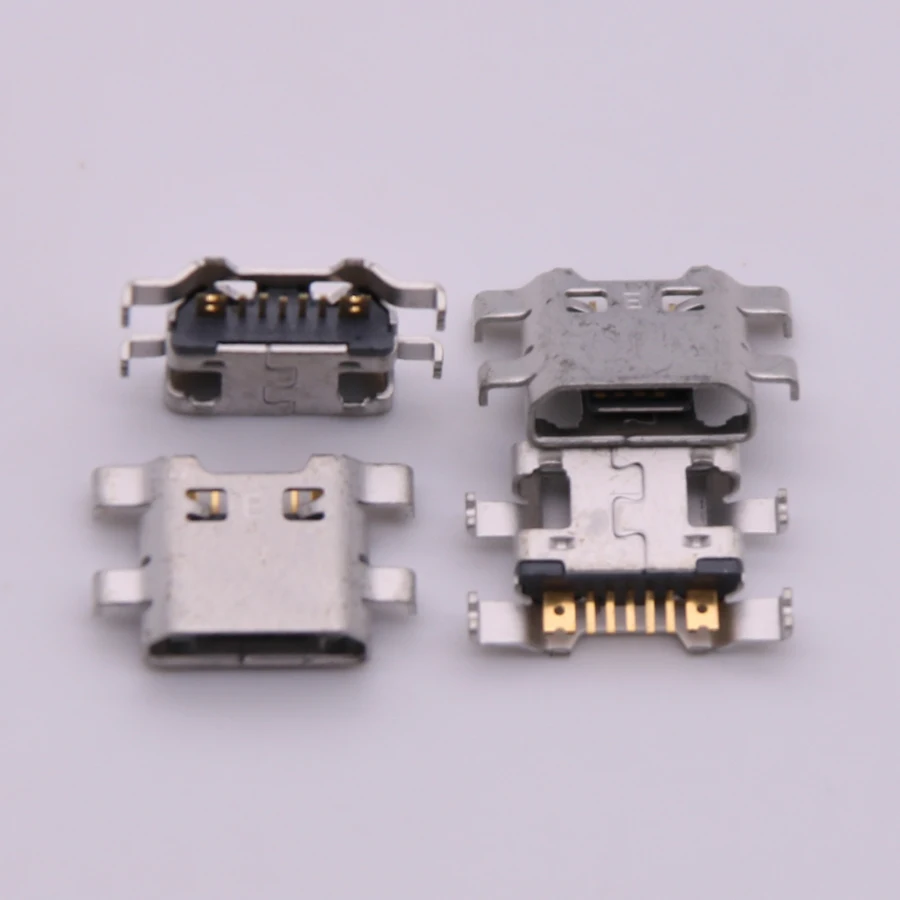 10Pcs USB Charging Dock Plug Charger Port Connector For LG Q6 Plus M703 M700 US700 X600 Q6Plus X400 K420 K428 SU640 Micro Jack - купить по