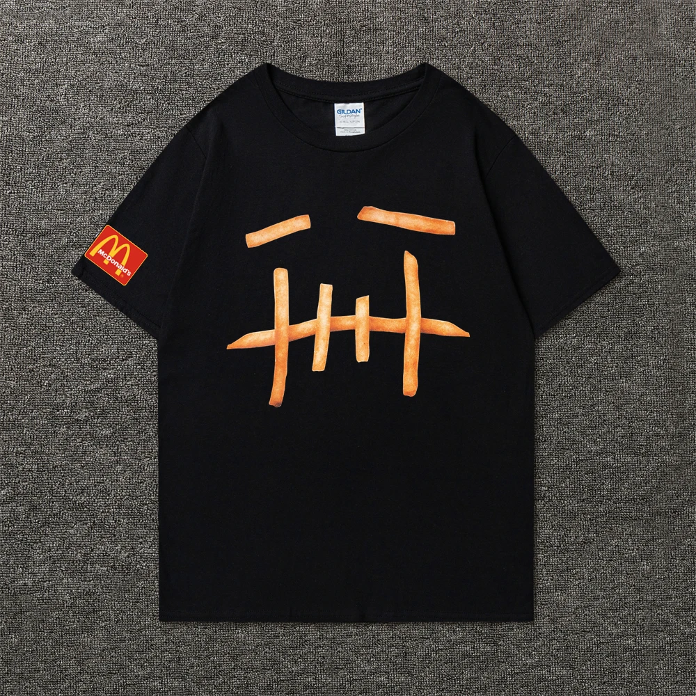 Футболка Мужская/Женская хлопковая с принтом Кактус-Джек |