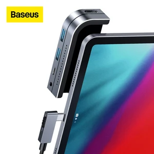 baseus usb c hub type c hub to hdmi compatible usb 3 0 pd port mobile phone usb c usb hub adapter for macbook pro for ipad pro free global shipping