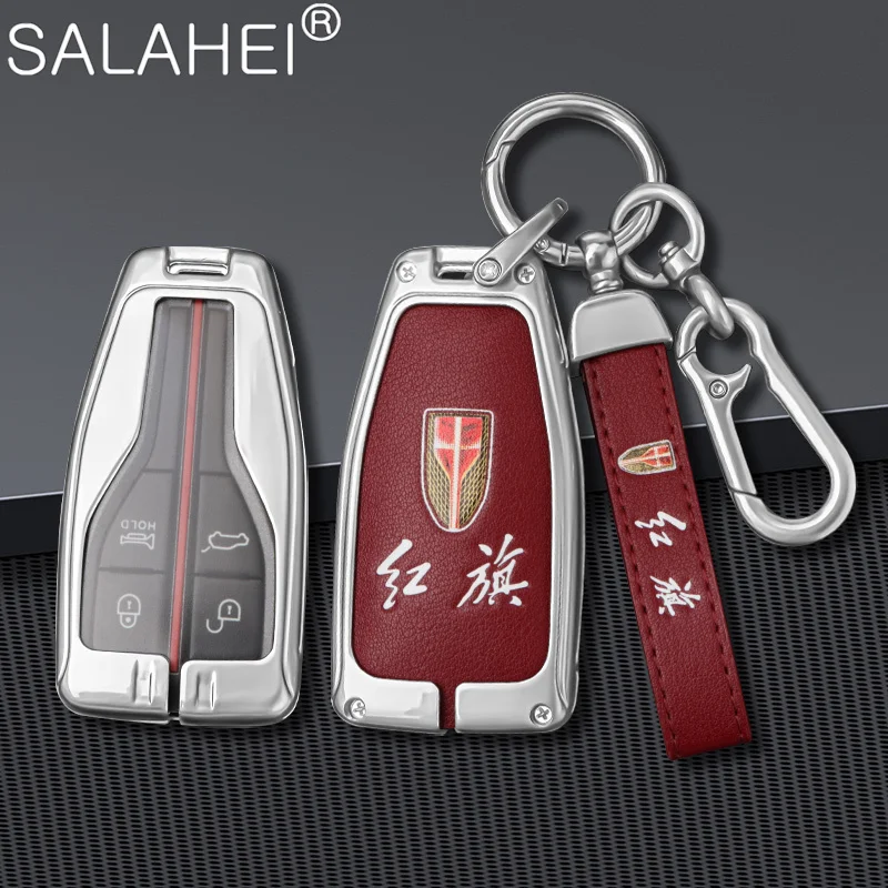 

Car Remote Key Fob Case Cover For Hongqi HS5 19 FAW HS7 HS9 H5 H9 H7 L5 HS3 L9 Protect Holder Shell Keyless Keychain Accessories