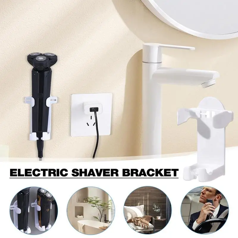 Holder Portable Electric Shaver Organizer Razor Holder For Shower Wall Shower For Men Bathroom Shower Caravan