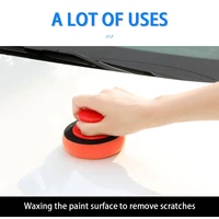 car wash wax polish pad auto polisher waxing sponge polish for car car cleaning cloth microfiber applicator cleaning foam kit