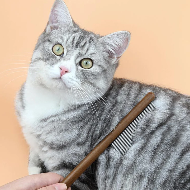 Щетка-Расческа для собак и кошек из нержавеющей стали |