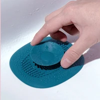 bathroom washbasin shower drain kitchen sink filter silicone hair catcher bath stopper plug sink strainer %e2%80%8baccessory