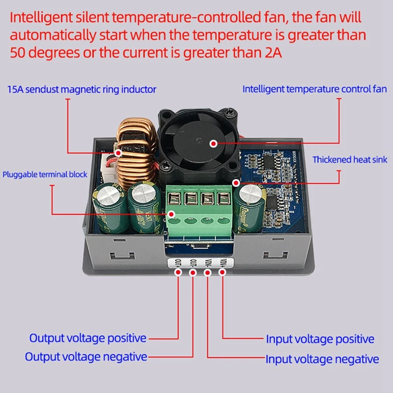 XY5008L Регулируемый источник питания постоянного тока с ЧПУ постоянное напряжение