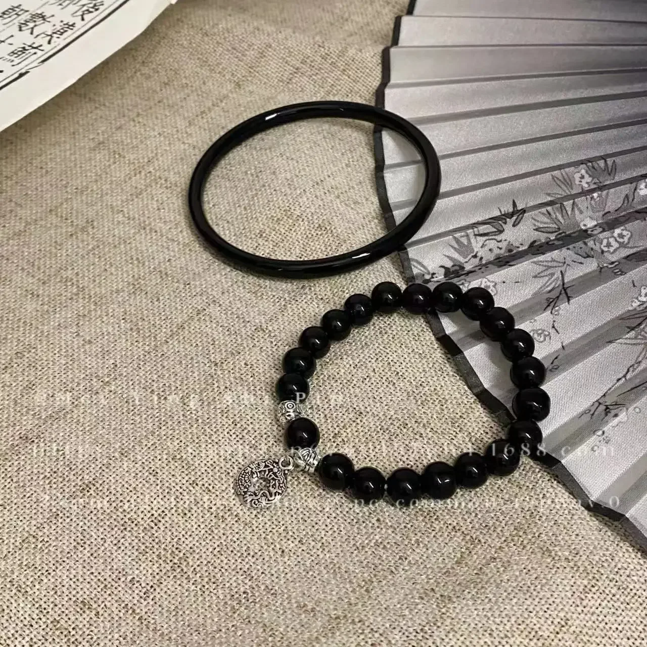 Браслет из деревянных бусин в китайском стиле ожерелье женский дизайн