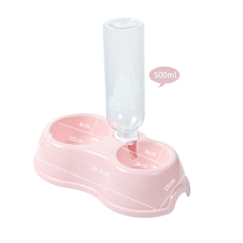 Автоматическая кормушка для домашних животных миска с дозатором воды фонтан