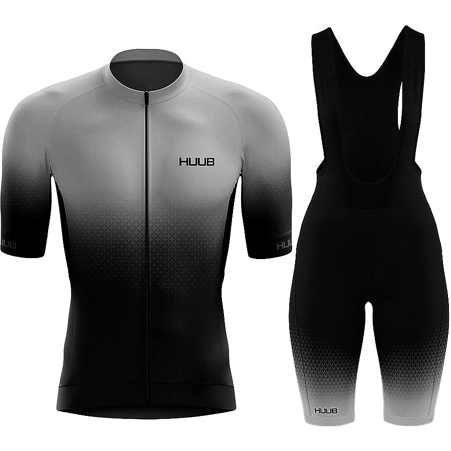 2022 HUUB Велоспорт Джерси комплект с коротким рукавом для мужчин анти-УФ