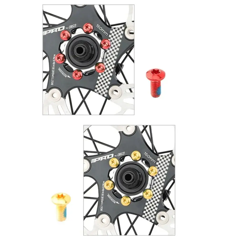 Винты T25 для велосипедного ротора M5 * 11 5 мм 12 шт./комплект