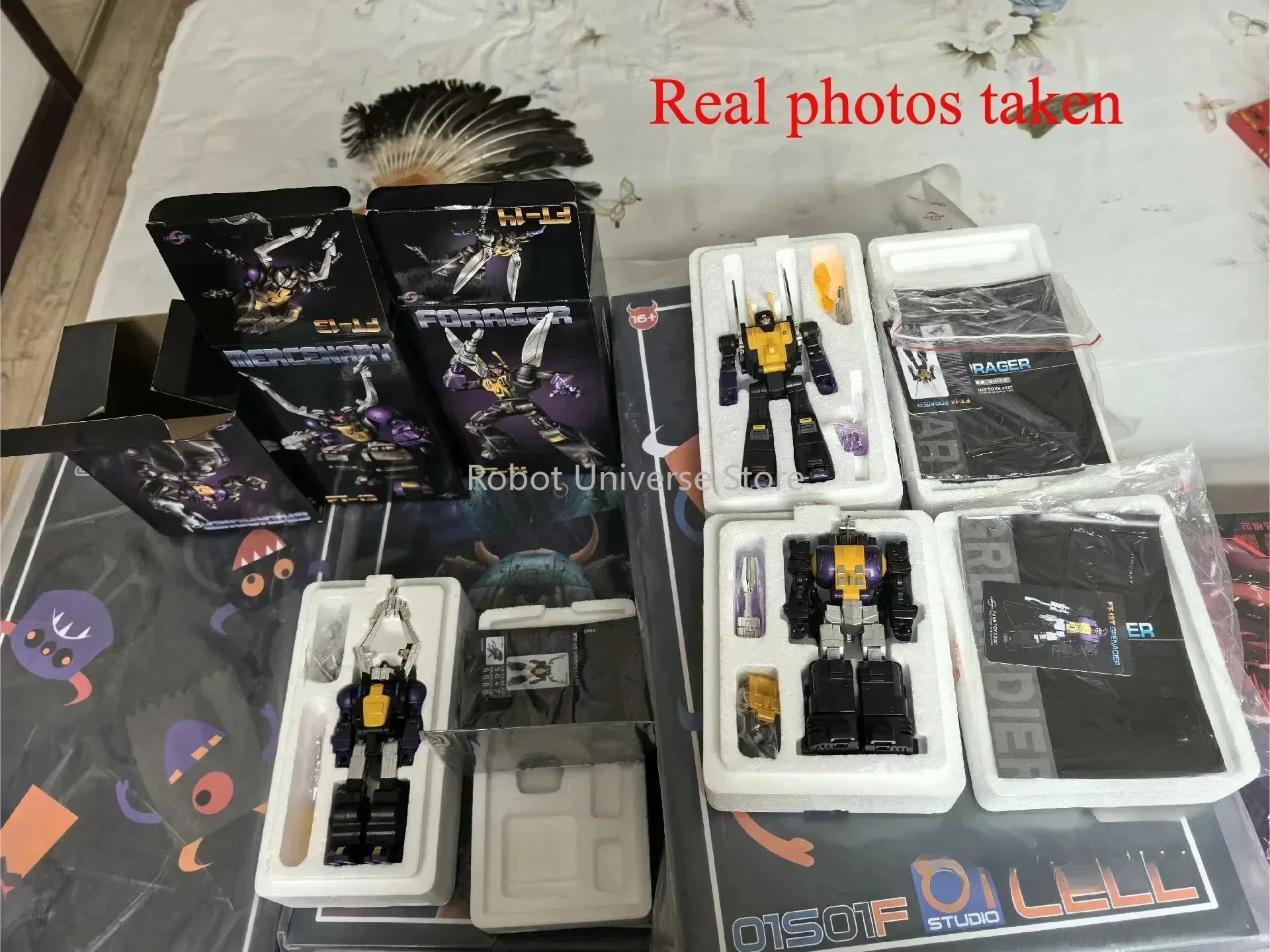[Новинка в наличии] трансформер FansToys FT FT-12T FT-13 FT-14 робот-экшн-фигурка насекомого с