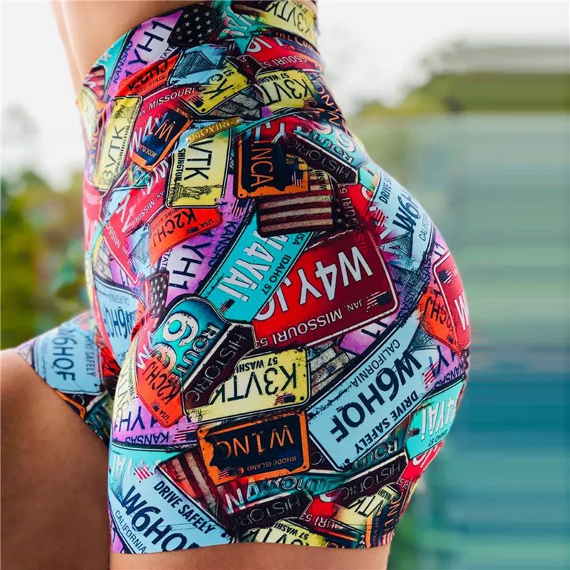 

Сексуальные Спортивные шорты, женские бесшовные повседневные облегающие шорты пуш-ап с высокой талией, женские шорты, обтягивающие шорты для фитнеса и тренировок